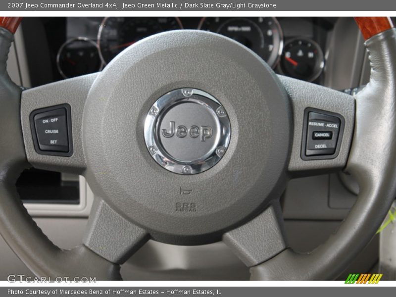 Jeep Green Metallic / Dark Slate Gray/Light Graystone 2007 Jeep Commander Overland 4x4
