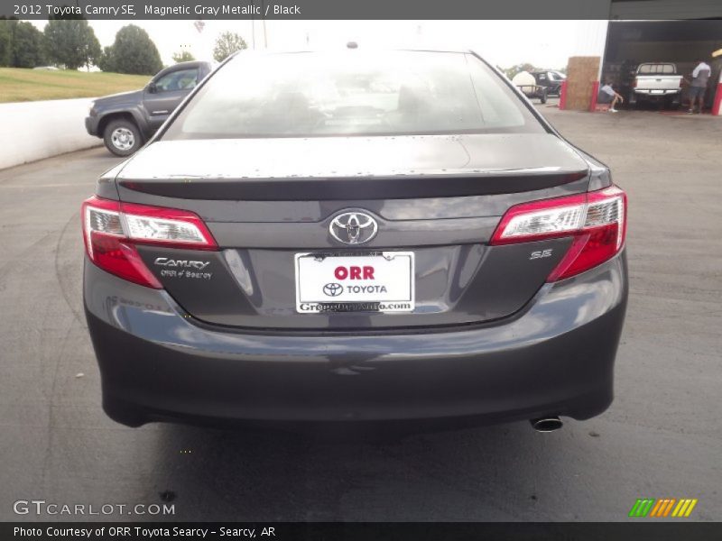 Magnetic Gray Metallic / Black 2012 Toyota Camry SE