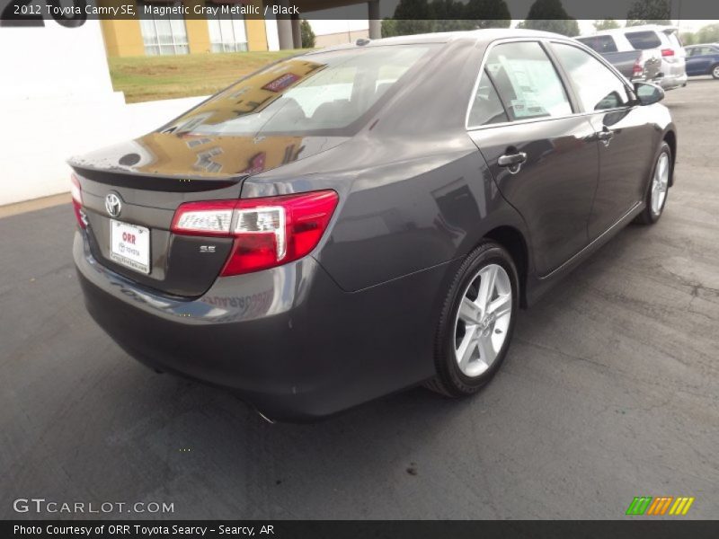 Magnetic Gray Metallic / Black 2012 Toyota Camry SE