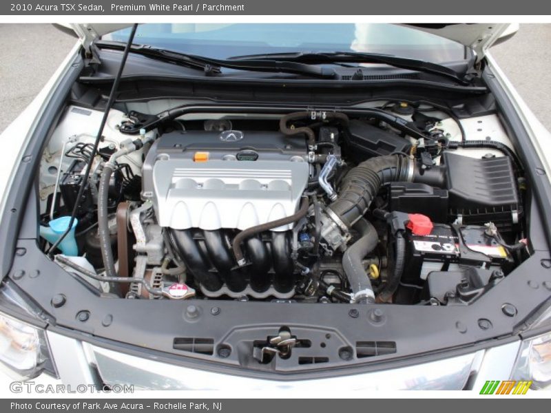Premium White Pearl / Parchment 2010 Acura TSX Sedan