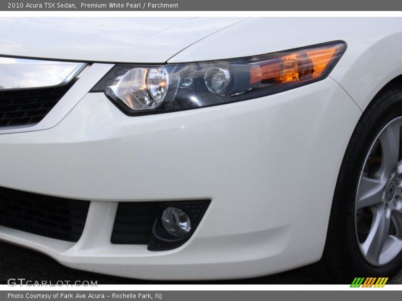 Premium White Pearl / Parchment 2010 Acura TSX Sedan