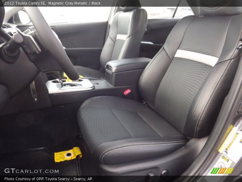 Magnetic Gray Metallic / Black 2012 Toyota Camry SE