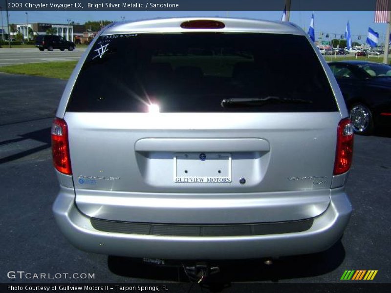 Bright Silver Metallic / Sandstone 2003 Chrysler Voyager LX