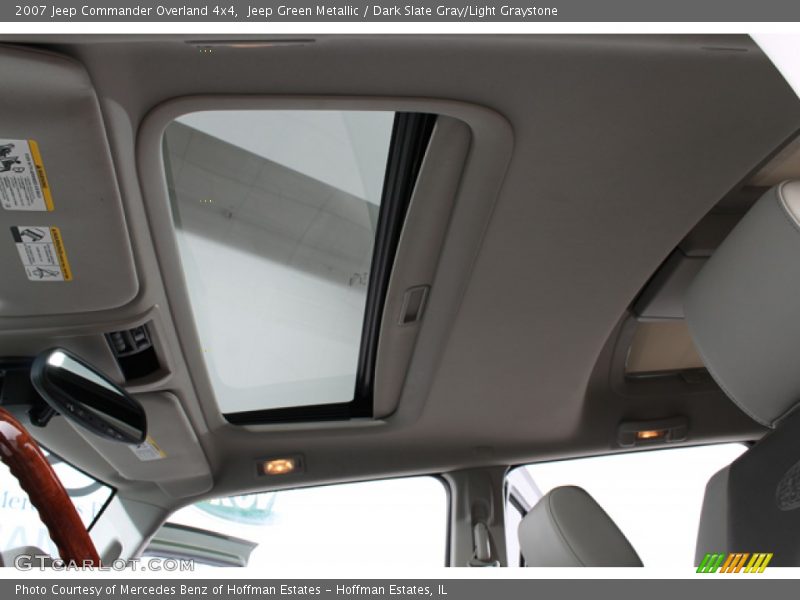 Jeep Green Metallic / Dark Slate Gray/Light Graystone 2007 Jeep Commander Overland 4x4