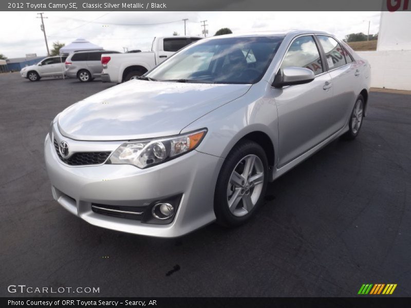 Classic Silver Metallic / Black 2012 Toyota Camry SE
