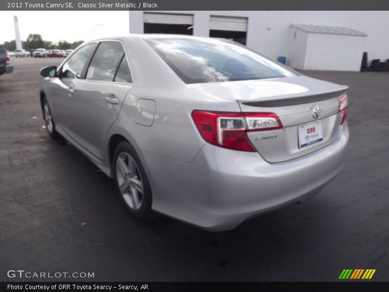 Classic Silver Metallic / Black 2012 Toyota Camry SE