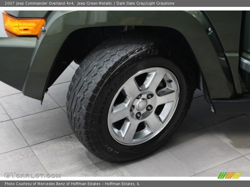 Jeep Green Metallic / Dark Slate Gray/Light Graystone 2007 Jeep Commander Overland 4x4