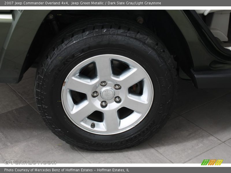 Jeep Green Metallic / Dark Slate Gray/Light Graystone 2007 Jeep Commander Overland 4x4