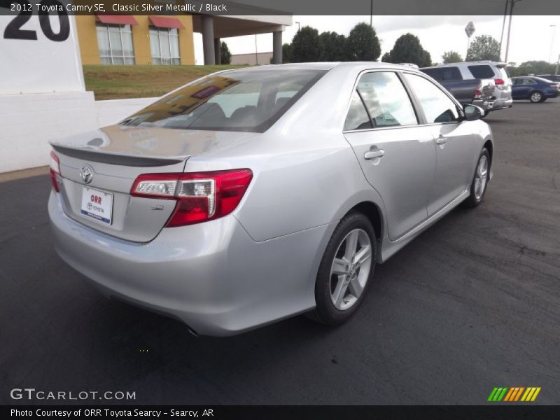 Classic Silver Metallic / Black 2012 Toyota Camry SE