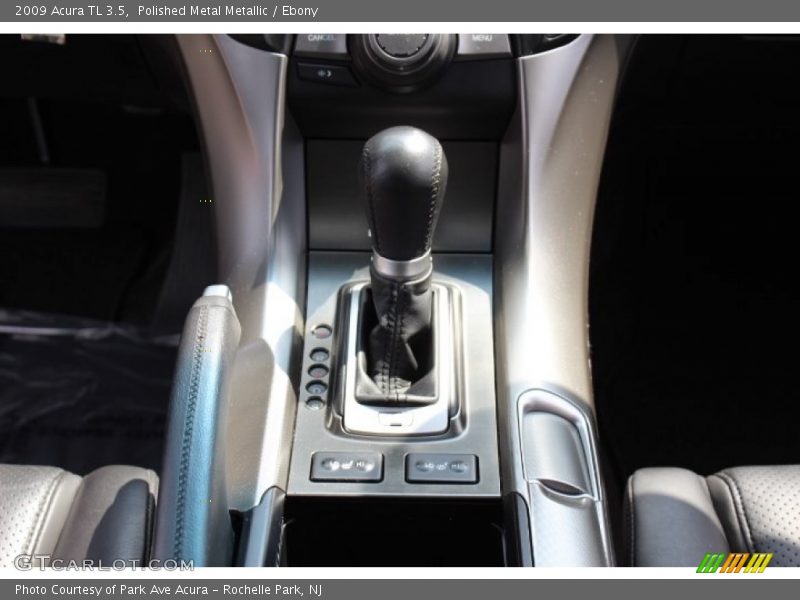 Polished Metal Metallic / Ebony 2009 Acura TL 3.5