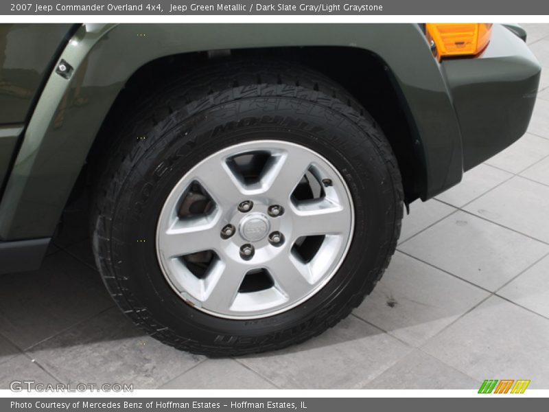 Jeep Green Metallic / Dark Slate Gray/Light Graystone 2007 Jeep Commander Overland 4x4