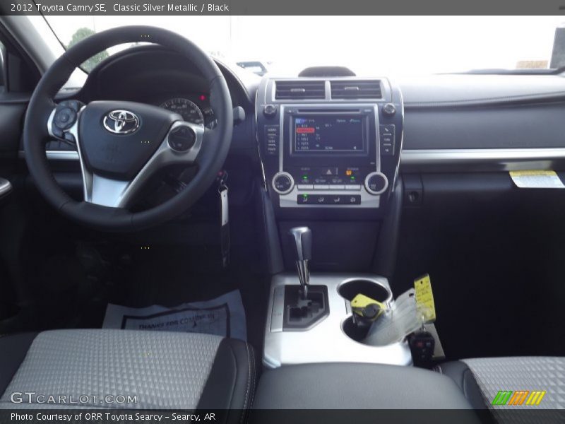 Classic Silver Metallic / Black 2012 Toyota Camry SE