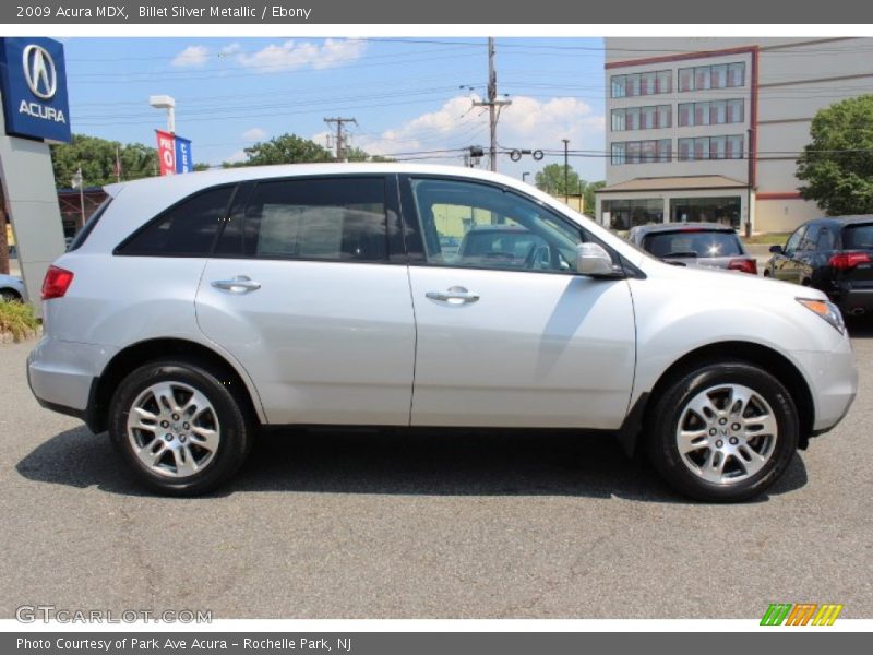 Billet Silver Metallic / Ebony 2009 Acura MDX