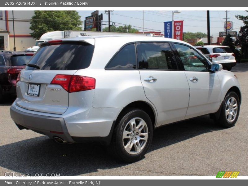 Billet Silver Metallic / Ebony 2009 Acura MDX