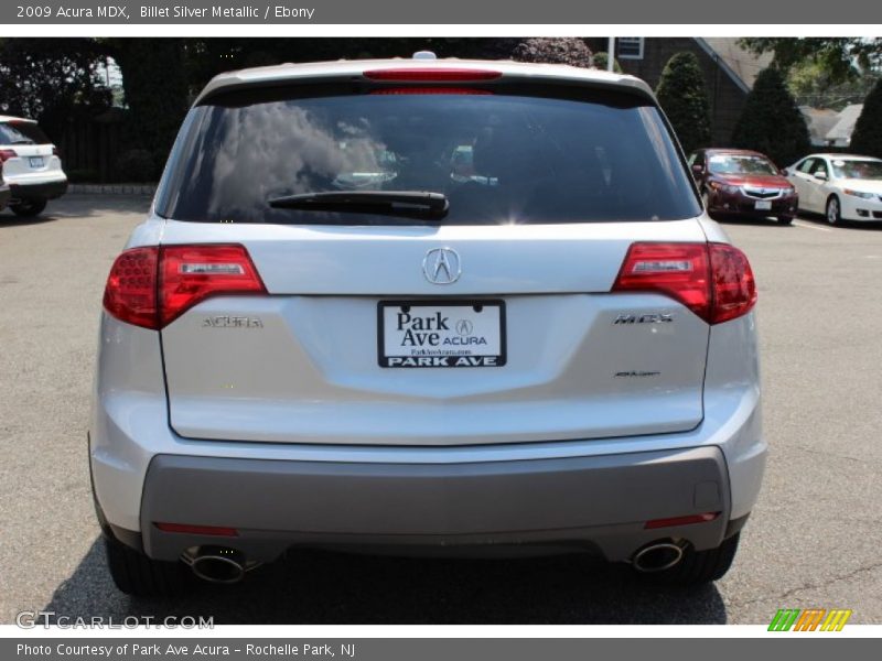 Billet Silver Metallic / Ebony 2009 Acura MDX