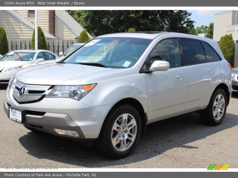 Billet Silver Metallic / Ebony 2009 Acura MDX