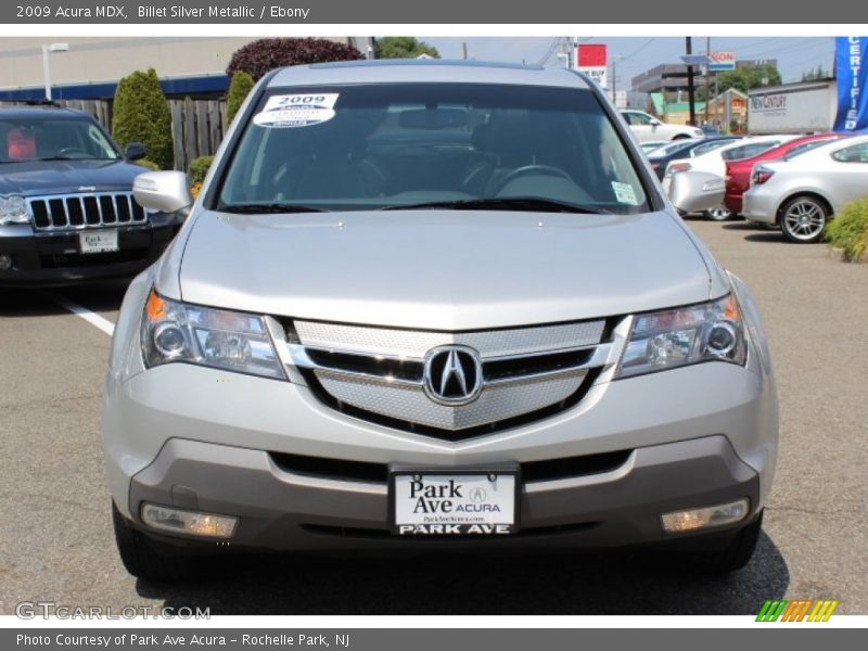 Billet Silver Metallic / Ebony 2009 Acura MDX
