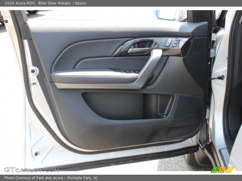 Billet Silver Metallic / Ebony 2009 Acura MDX