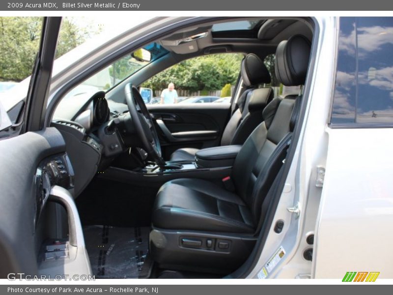 Billet Silver Metallic / Ebony 2009 Acura MDX