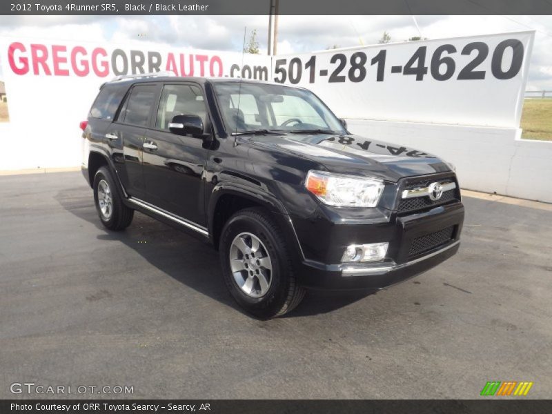 Black / Black Leather 2012 Toyota 4Runner SR5