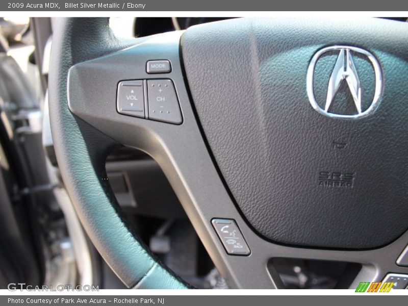 Billet Silver Metallic / Ebony 2009 Acura MDX