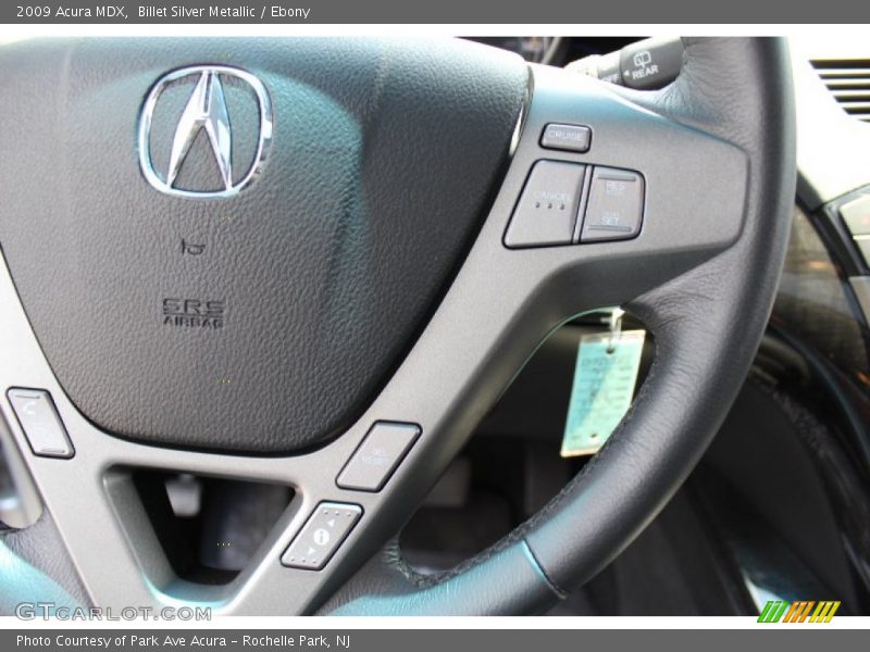 Billet Silver Metallic / Ebony 2009 Acura MDX