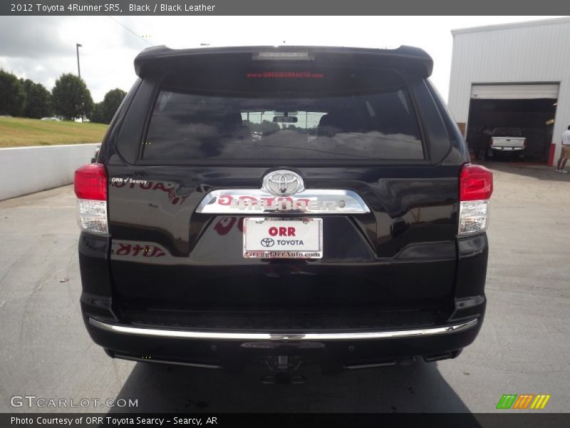 Black / Black Leather 2012 Toyota 4Runner SR5