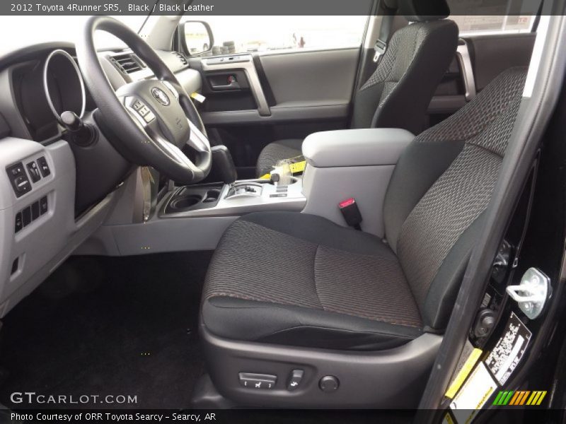 Front Seat of 2012 4Runner SR5