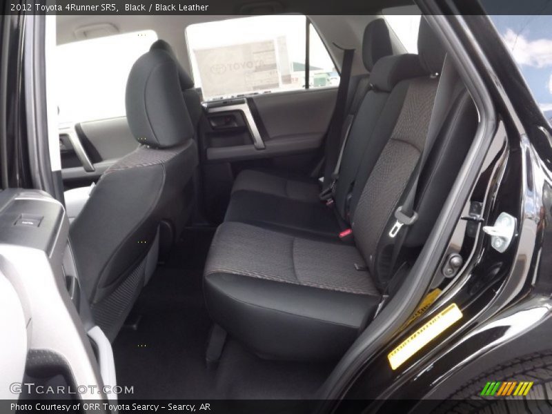 Rear Seat of 2012 4Runner SR5