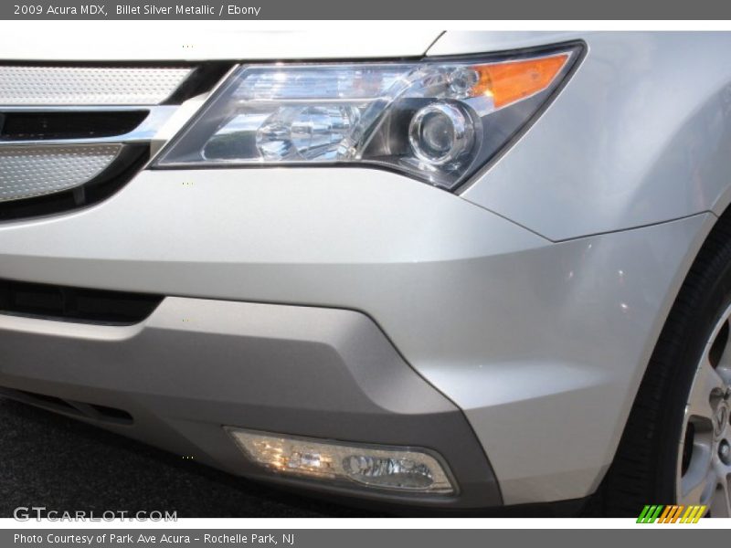 Billet Silver Metallic / Ebony 2009 Acura MDX