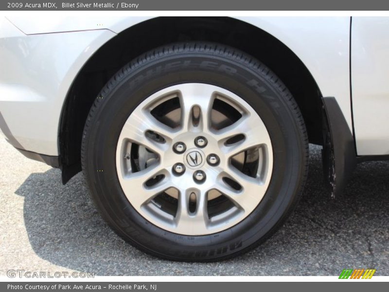 Billet Silver Metallic / Ebony 2009 Acura MDX