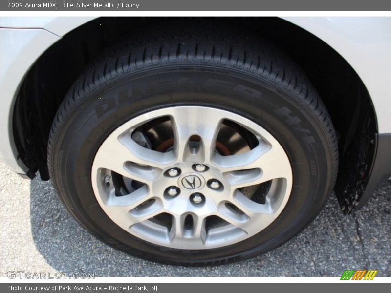 Billet Silver Metallic / Ebony 2009 Acura MDX
