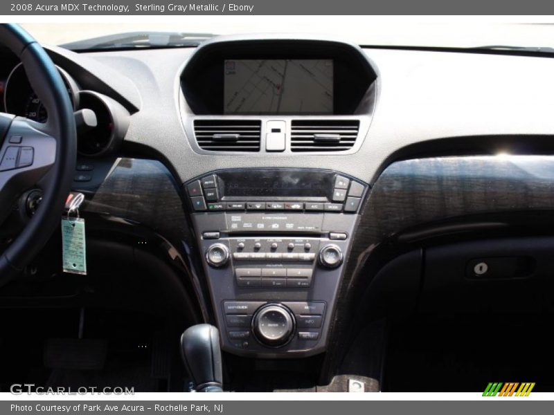 Sterling Gray Metallic / Ebony 2008 Acura MDX Technology