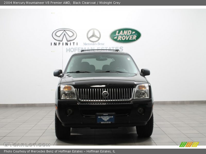 Black Clearcoat / Midnight Grey 2004 Mercury Mountaineer V8 Premier AWD