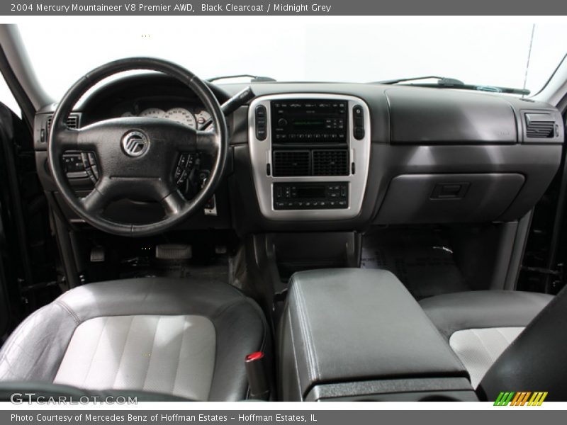 Black Clearcoat / Midnight Grey 2004 Mercury Mountaineer V8 Premier AWD