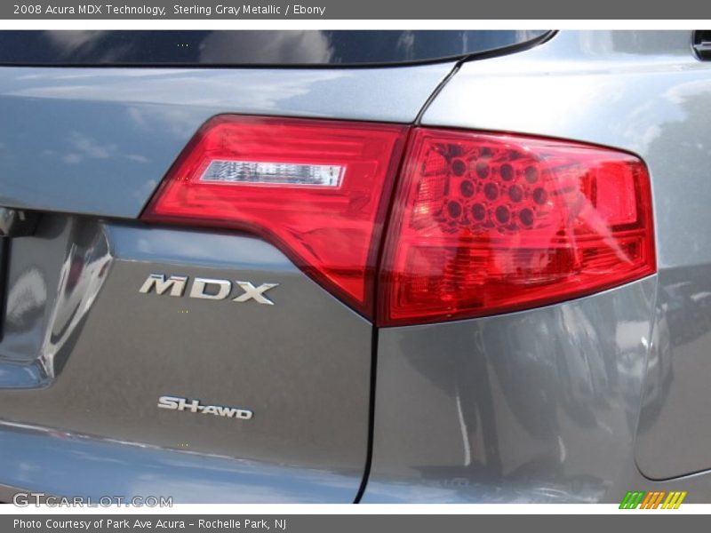 Sterling Gray Metallic / Ebony 2008 Acura MDX Technology