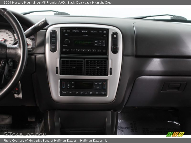Black Clearcoat / Midnight Grey 2004 Mercury Mountaineer V8 Premier AWD