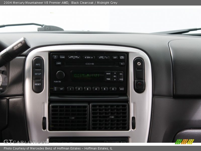 Black Clearcoat / Midnight Grey 2004 Mercury Mountaineer V8 Premier AWD