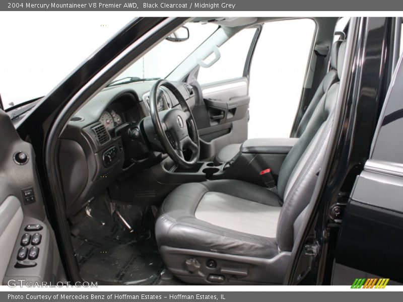 Black Clearcoat / Midnight Grey 2004 Mercury Mountaineer V8 Premier AWD