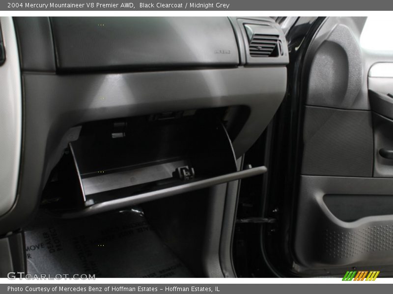 Black Clearcoat / Midnight Grey 2004 Mercury Mountaineer V8 Premier AWD