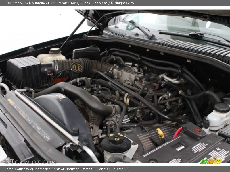 Black Clearcoat / Midnight Grey 2004 Mercury Mountaineer V8 Premier AWD