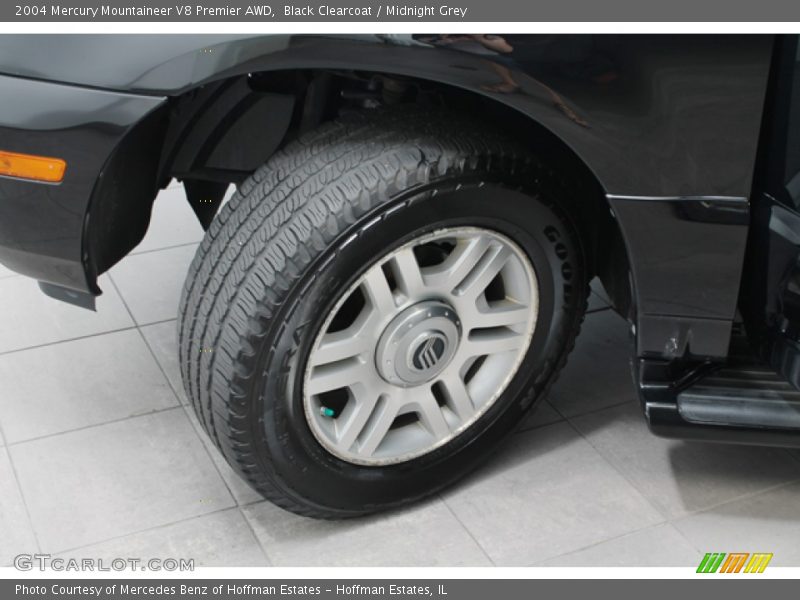 Black Clearcoat / Midnight Grey 2004 Mercury Mountaineer V8 Premier AWD