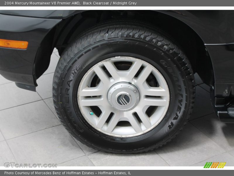 Black Clearcoat / Midnight Grey 2004 Mercury Mountaineer V8 Premier AWD