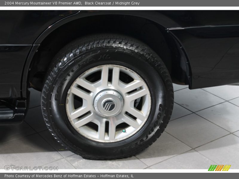 Black Clearcoat / Midnight Grey 2004 Mercury Mountaineer V8 Premier AWD