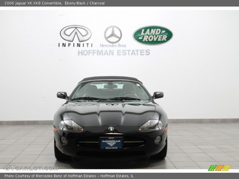 Ebony Black / Charcoal 2006 Jaguar XK XK8 Convertible