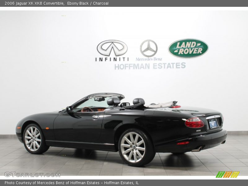 Ebony Black / Charcoal 2006 Jaguar XK XK8 Convertible