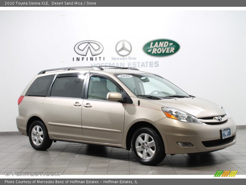 Desert Sand Mica / Stone 2010 Toyota Sienna XLE