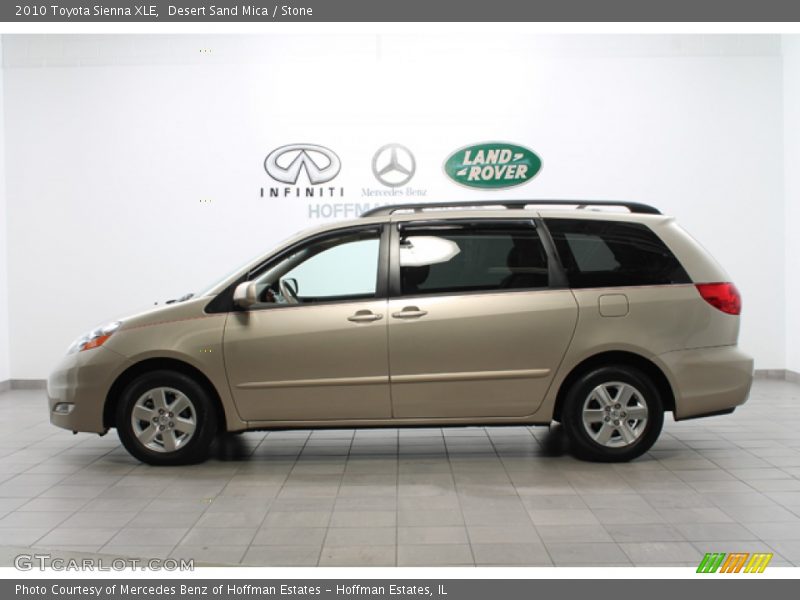 Desert Sand Mica / Stone 2010 Toyota Sienna XLE