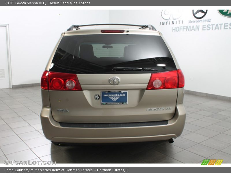 Desert Sand Mica / Stone 2010 Toyota Sienna XLE