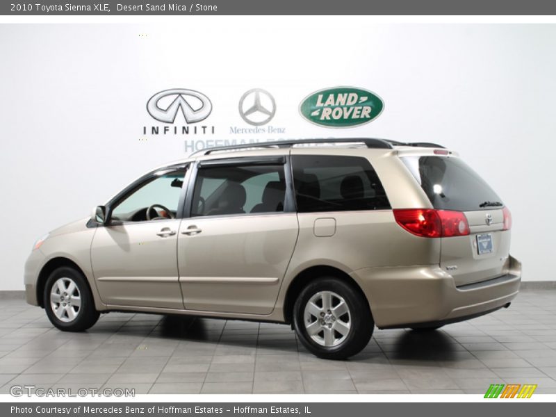 Desert Sand Mica / Stone 2010 Toyota Sienna XLE